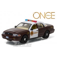 Масштабная модель FORD Crown Victoria Police "Storybrooke" 2005 (машина шерифа Грэма из телесериала "Однажды в сказке")